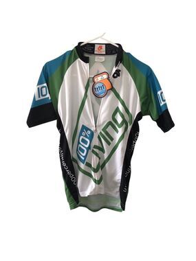 Mens Size Medium Short Sleeve Cycling Jersey NWT Race Cut Champion Systems